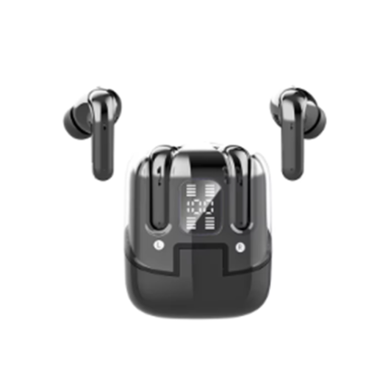 Auriculares  para juegos,  2 pares de auriculares inalámbricos intrauditivos con pantalla Digital LED, reducción de ruido inteligente.